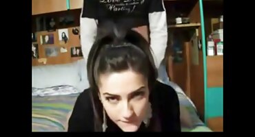 Rubia cachonda servida por dos videos señoras porno pollas